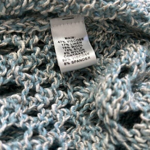 ST JOHN CROTCHET FLY AWAY BEAUTIFUL CARDIGAN SWEATER SIZE S - Picture 5 of 5